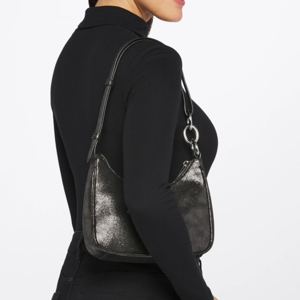 CAMPSITE Tania Shoulder Bag w/ Chain Detail- Stitchfix